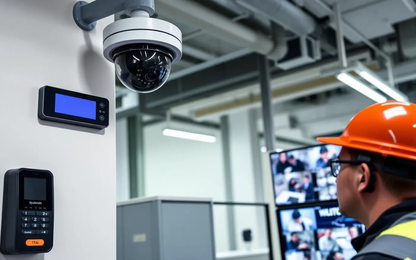 Security camera and access control